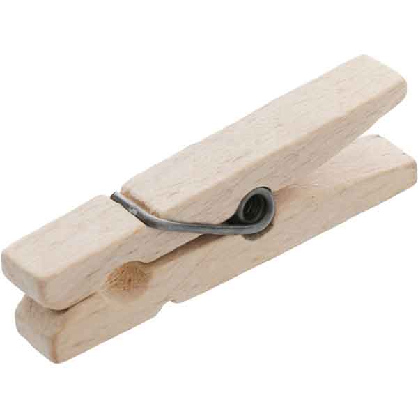 Прищепки для белья деревянные 20 шт