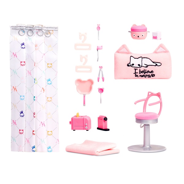 Кукольный набор Na! Na! Na! Surprise Мяу-мяу кемпер 575672