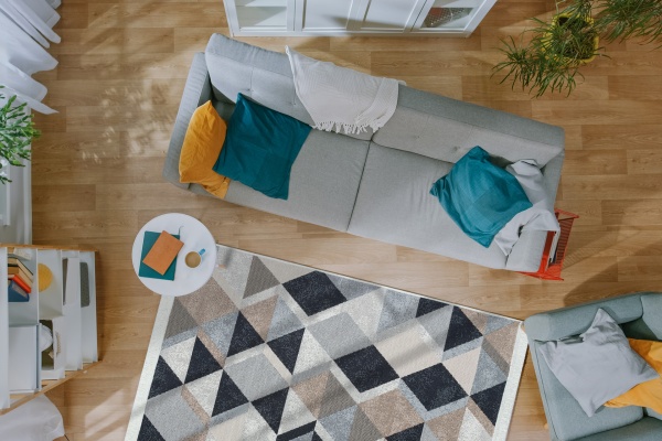 Килим Ekohali Arya AR 10 Bege Black 120x180 см двосторонній 