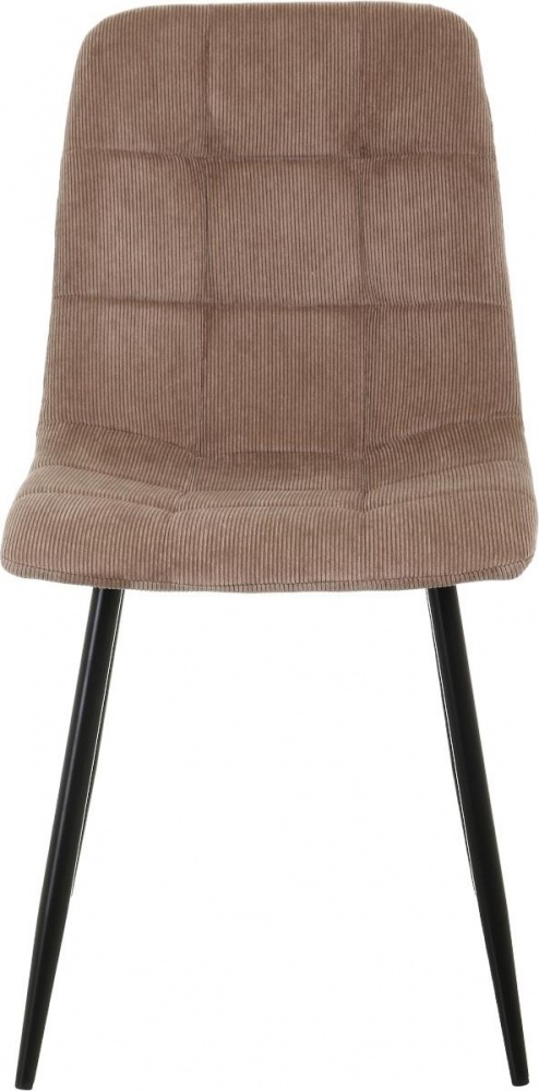 Стул Центр Меблів Summy 45х56х88 см вельвет Corduroy-6 молочный / черный