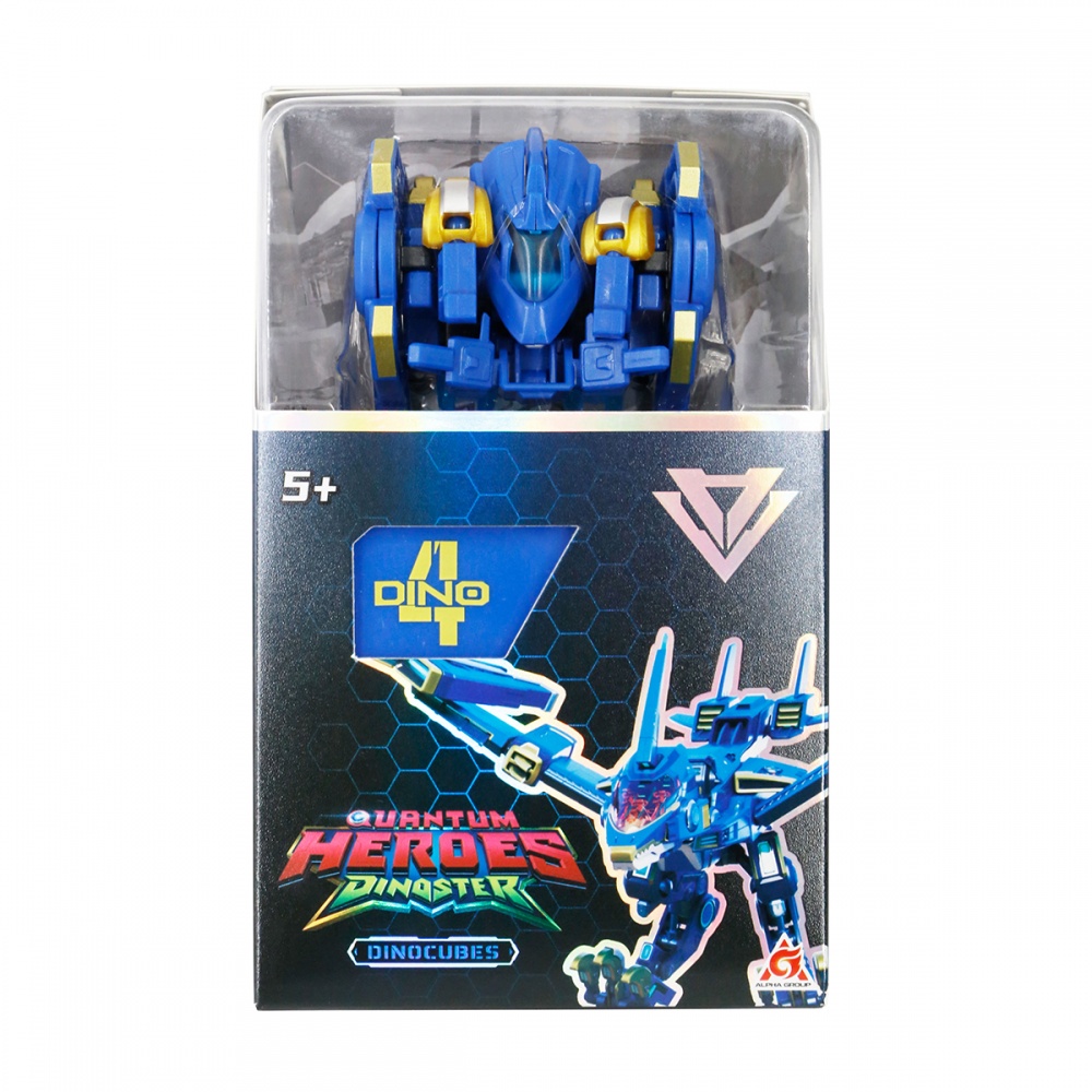 Игрушка-трансформер Alpha Group Динозавр Dinoster - Синий Птера-бот EU580840-4
