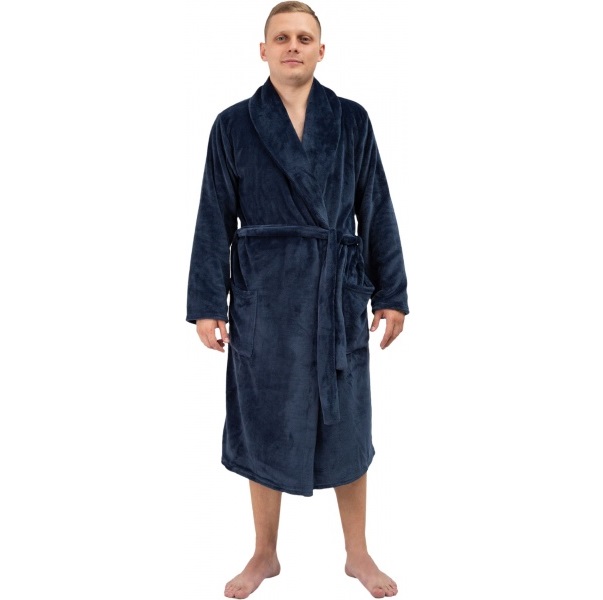 Халат мужской Roksana 1202/90055 р. L темно-синий 