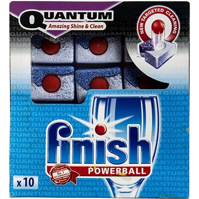 Засіб для посудомийних машин Calgonit Finish Дивовижний Блиск і Чистота 10 шт