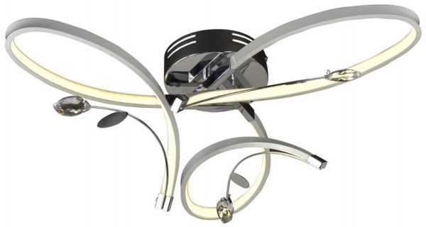 Люстра WunderLicht 8845-43 42 Вт хром 