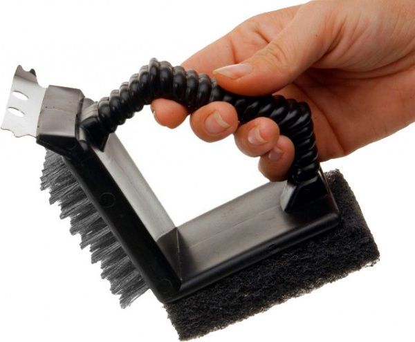 Щетка для барбекю 3 в 1