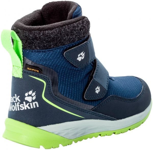 Черевики Jack Wolfskin POLAR BEAR TEXAPORE MID VC K 4036162-1176 р. EUR 32 синьо-зелений
