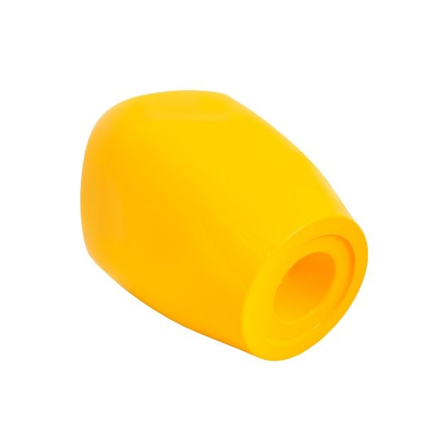 Горшок для орхидей №14 квадратный 2 л желтый 