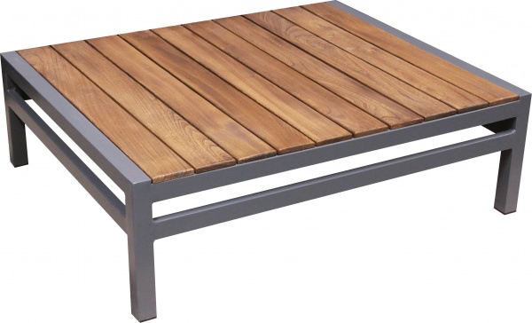 Комплект металевих меблів Mix Line Сантарен кутовий з подушками сірий 