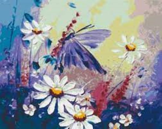 Набор для творчества Цветочное поле RB-0248 40x50 см Riviera Blanca