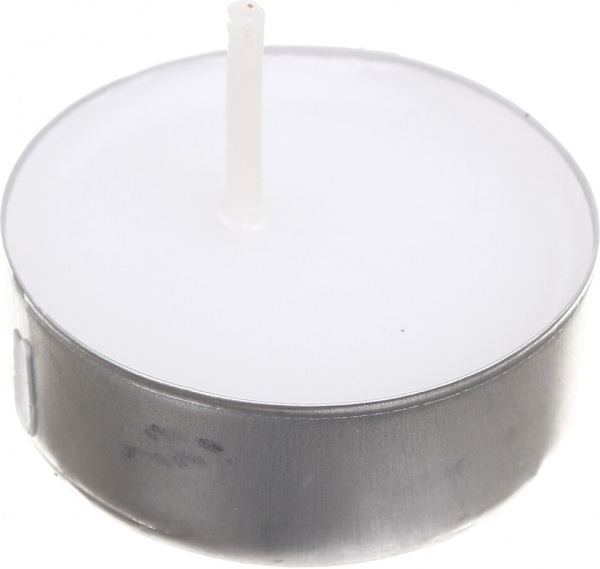 Свеча-таблетка ароматизированная Kyiv Candle Factory белый 4h 8 шт У7011 