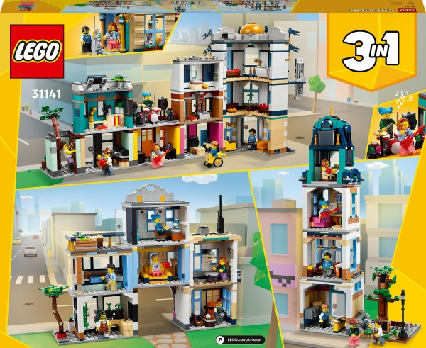 Конструктор LEGO Creator Центральна вулиця 31141