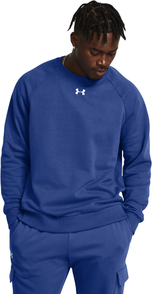 Світшот Under Armour UA Rival Fleece Crew 1379755-432 р.XL синій