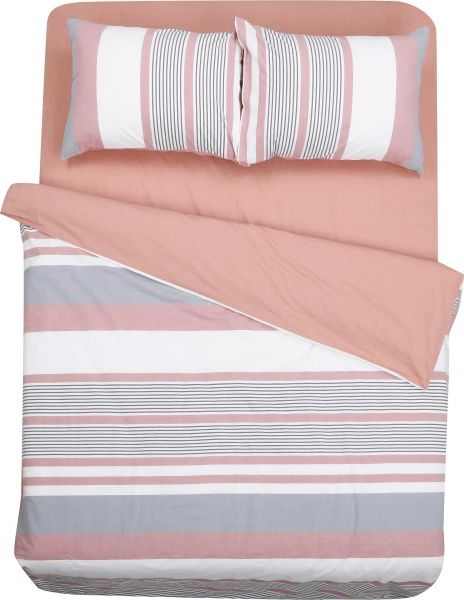 Комплект постільної білизни Exclusive Stone Wash Peach 1,5 білий La Nuit 