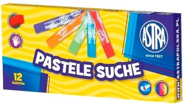 Пастель сухая Астра 12 цветов