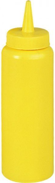 Пляшка для соусів 350 мл жовта Stalgast