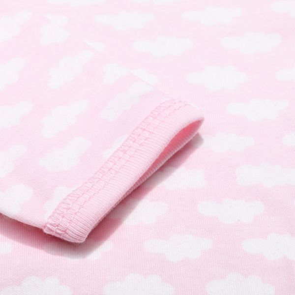 Боди детское Bambinelli тучки для девочки р.68 розовый 