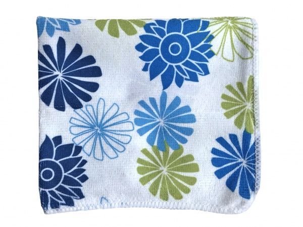 Салфетка Добра господарочка из микрофибры для кухни 30х35 см 2 шт./уп. / белый