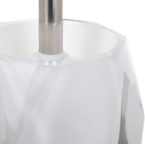 Ершик для унитаза Luna diamond белый