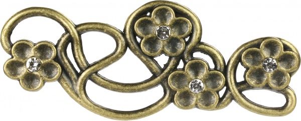 Ручка-скоба 96 мм оксидированная бронза Kerron CRL27-96 OAB