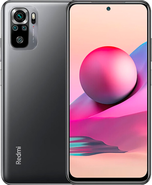 Смартфон Xiaomi Redmi Note 10S 6/64GB onyx gray 