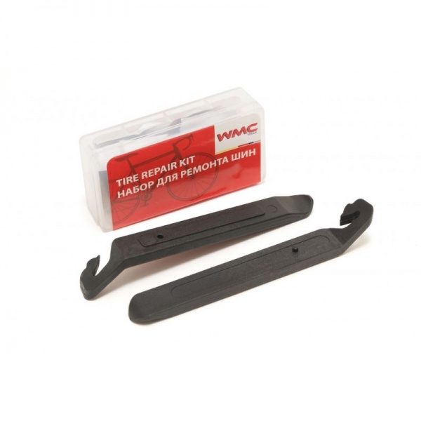 Набір ручного інструменту WMC TOOLS WMC TOOLS 2727R для обслуговування велосипеда 27пр. + тримач фляги, в тубі (червоний) 