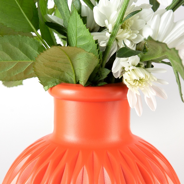 Ваза пластикова MVM DH-FLOWERS-09 CORAL 15 см 