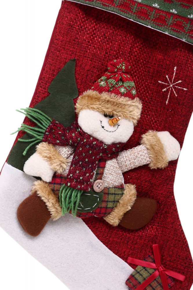 Чобіток декоративний різдвяний 50 см W22-15A2514AB