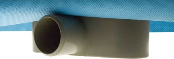 Душовий канал MAXIFLOW з горизонтальним фланцем Standart 60 см решітка Квадрат