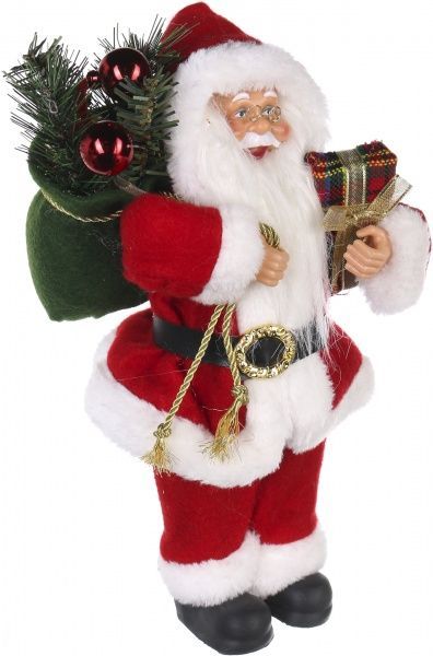Декоративна фігура Дід Мороз S1810A 30 см 