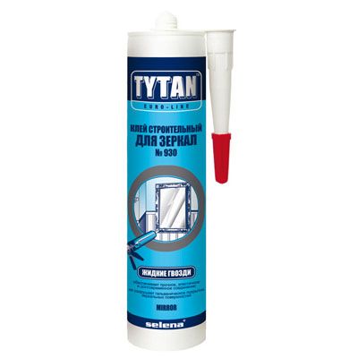 Клей Tytan №930 будівельний для дзеркал 380 мл