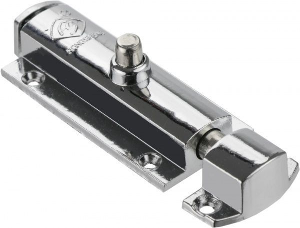 Шпінгалет малий 60204 сріблястий металік 13 мм