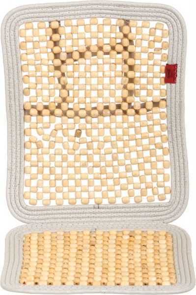 Накидка масажер на сидіння 4028224710006 Heyner бежевий