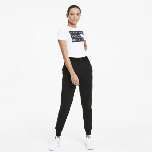 Штани Puma Logo PUMA Sweat Pant 51894201 р. XL чорний