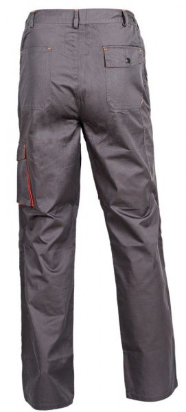 Брюки рабочие Sizam Newcastle р. XL рост универсальный 30207 серый с оранжевым