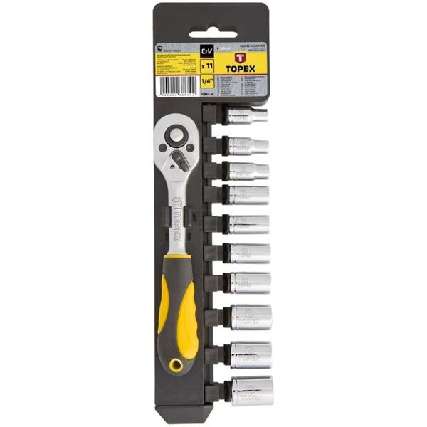 Набір головок Topex   11 шт. 38D650