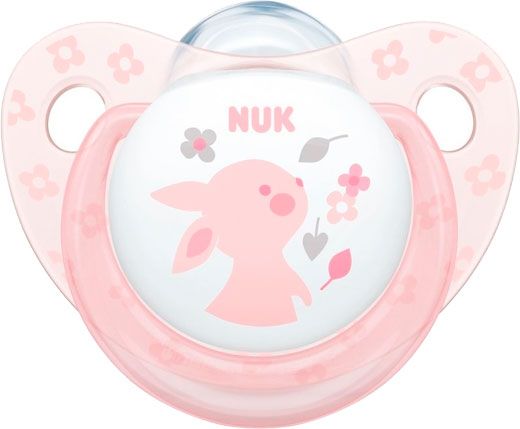 Пустушка Nuk Baby Rose силіконова рожевий р 1 (10175175)
