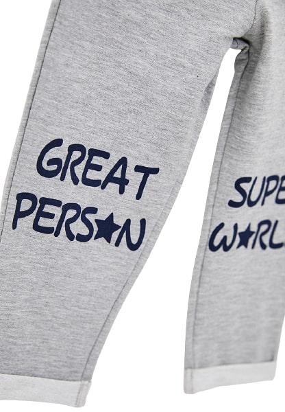 Штани спортивні Роза для хлопчика р.122 меланж 2101281 