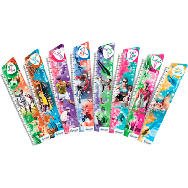 Набір закладинок для книг Спорт 8 шт. BM-4902 Бумагія