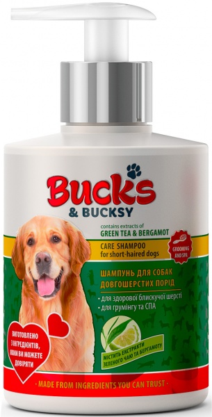 Шампунь BUCKS & BUCKSY 4820024949262 300 мл для собак