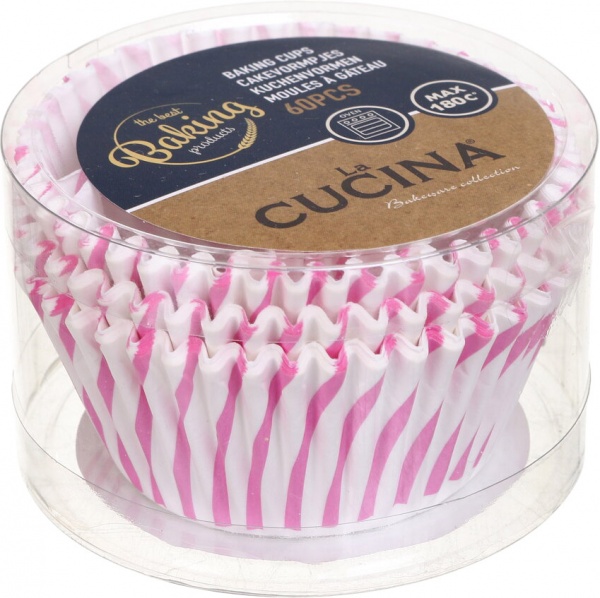 Формочки для кексов 5x3,5 см 60 шт. в ассортименте