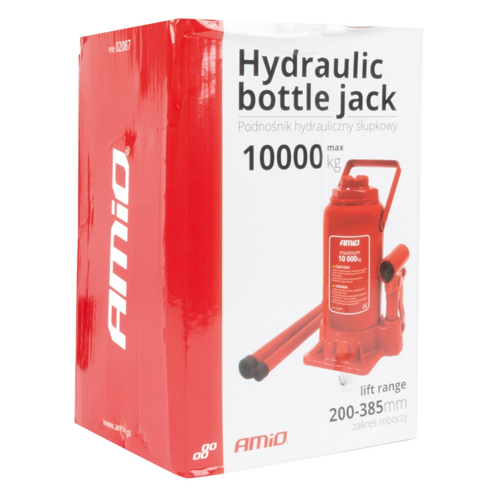 Домкрат гидравлический AMiO (02087) 10 т