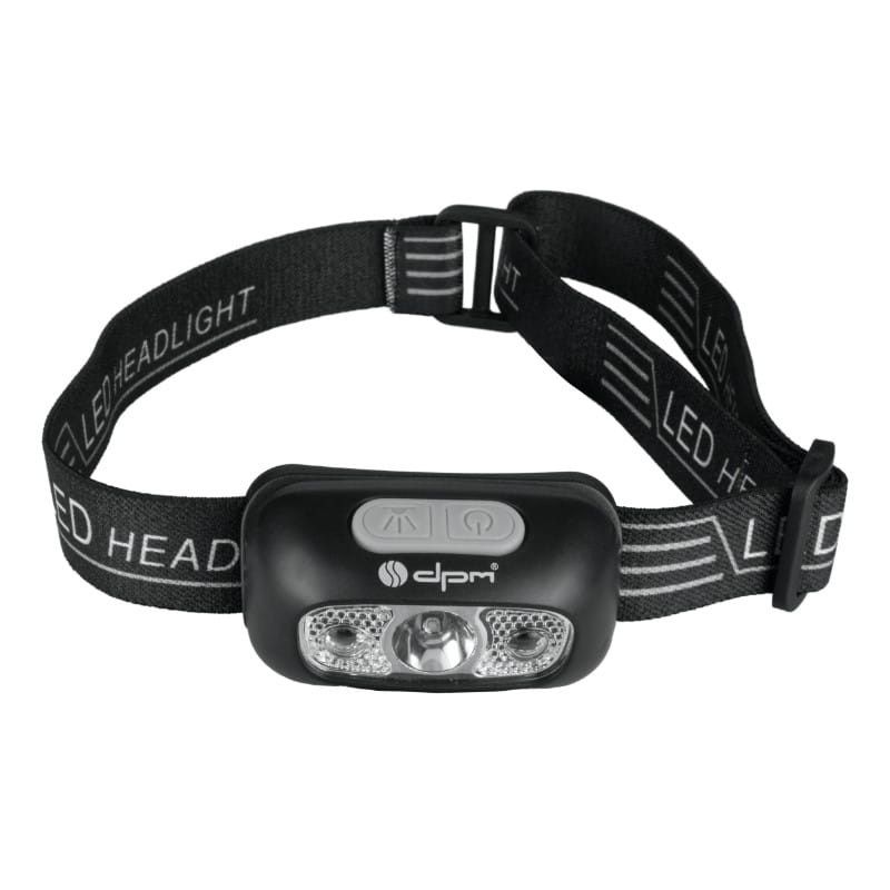 Фонарь налобный DPM LED SP0304 250 Lm черный