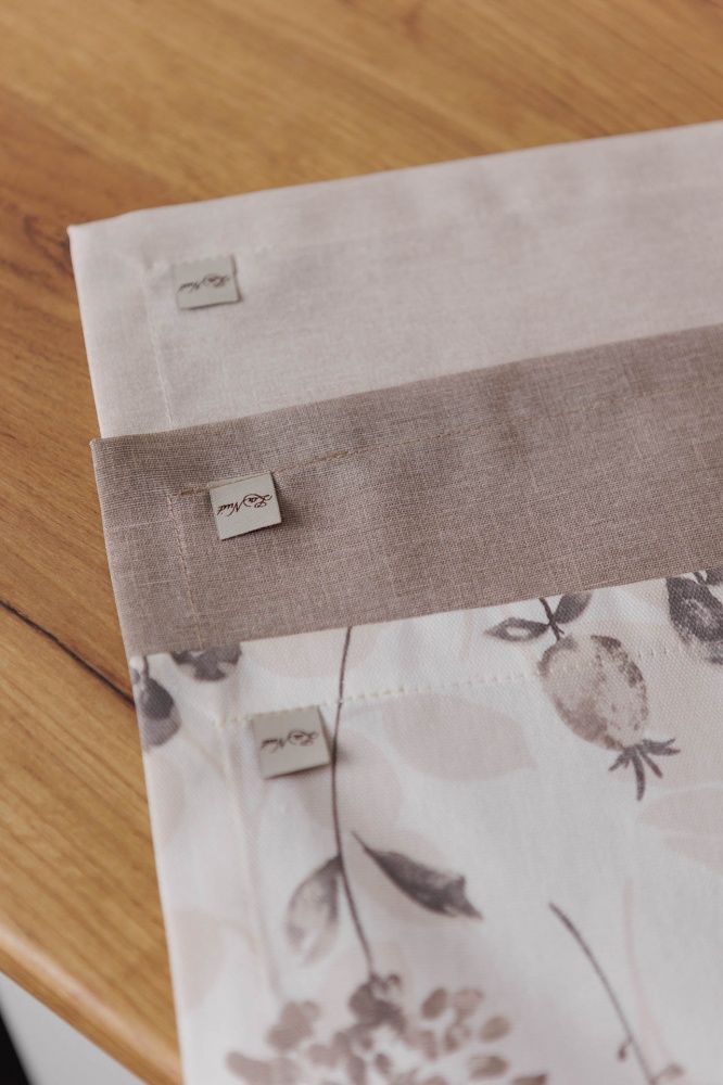 Салфетка La Nuit Шанталь 35x45 см бежевый с рисунком