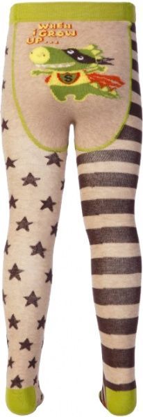 Колготки детские Conte-Kids TIP-TOP (веселі ніжки) 358 р.62-74 бежевый 