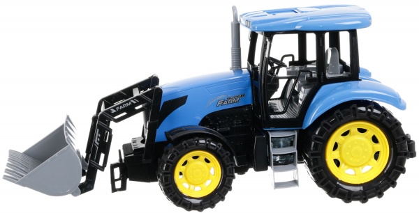 Игрушка Shantou трактор фермерский 44.5х16х19 см голубой JY238776