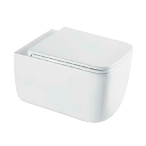 Унитаз подвесной Koller Pool KVADRO START с сиденьем Soft-close KS-0530-QW