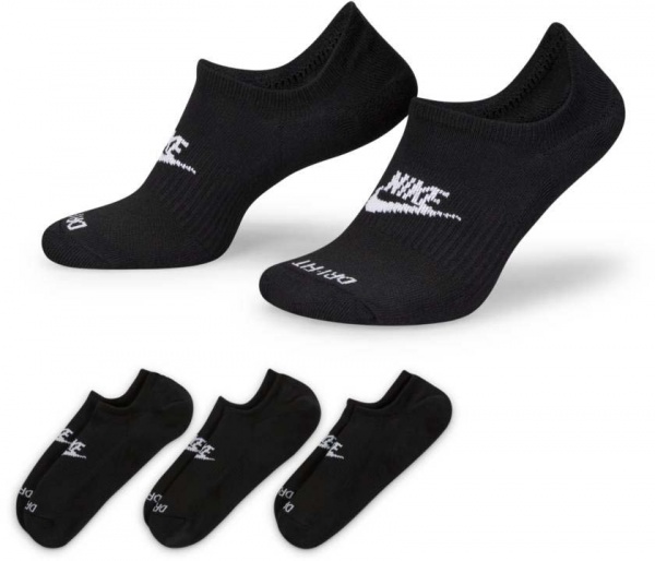 Носки Nike Everyday Plus Cushioned DN3314-010 р.S черный