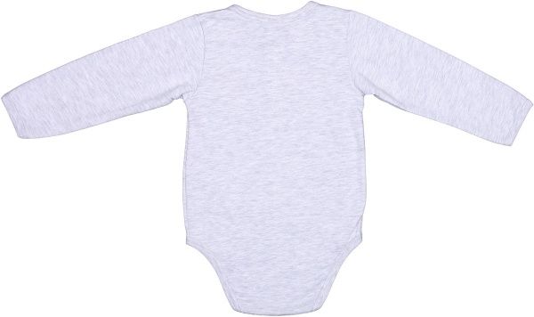 Боди детское для мальчика Татошка р.86 серый меланж м14251смл 