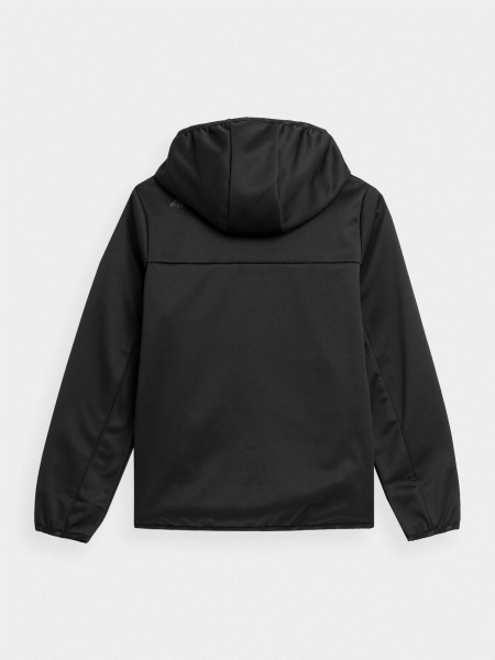 Куртка 4F SOFTSHELL JACKET 4FJAW22TSOFM052-20S р.152 чорний