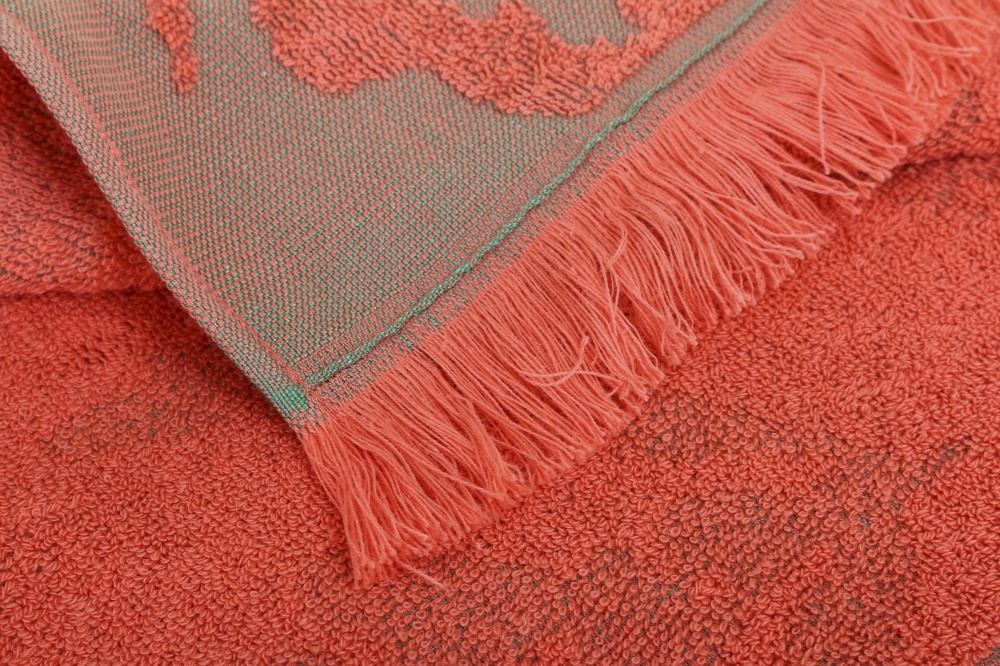 Полотенце пляжное Flowers 90x160 см коралловый ABC